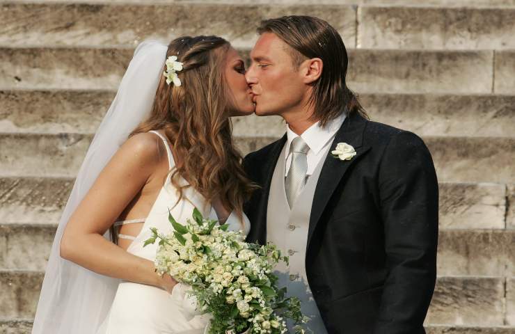Francesco Totti e Ilary Blasi matrimonio