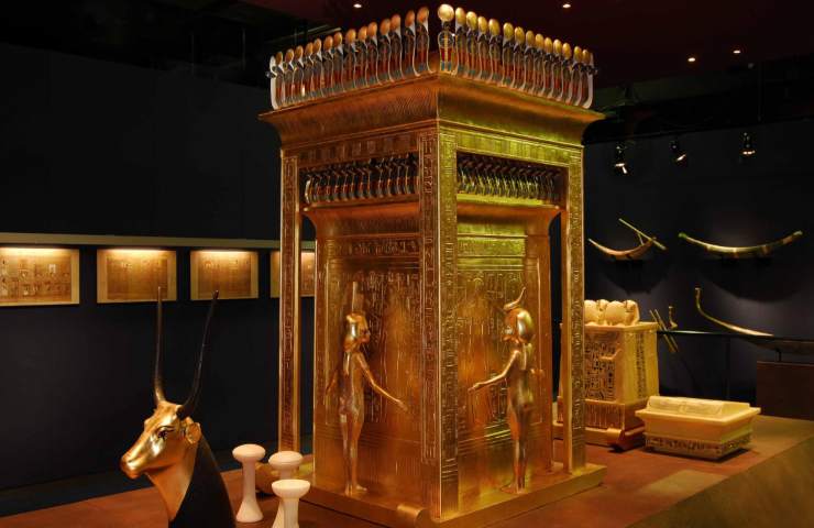 Tomba Tutankhamon esposizione 