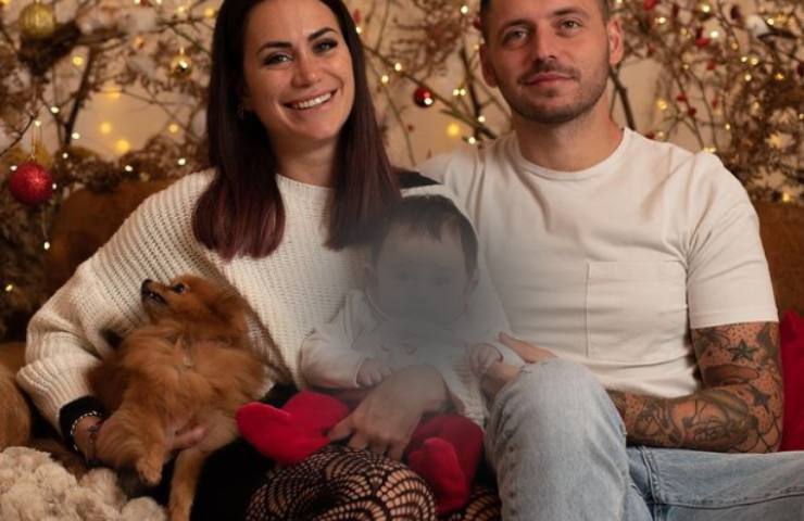 Francesca Musci foto famiglia Natale